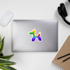 Geometric Balloon Dog Sticker