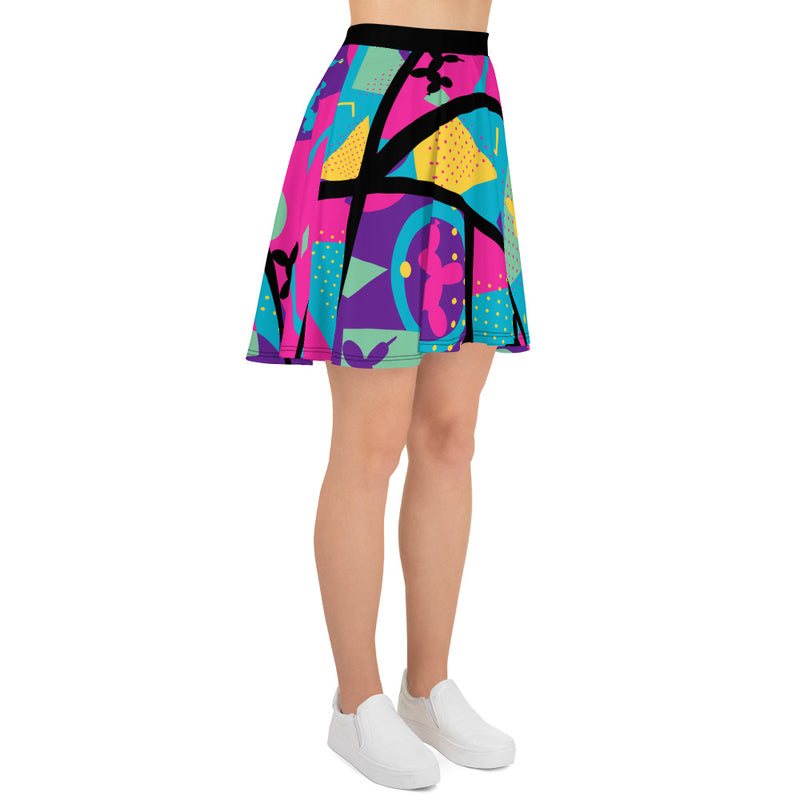 Memphis Balloon Dog Skater Skirt