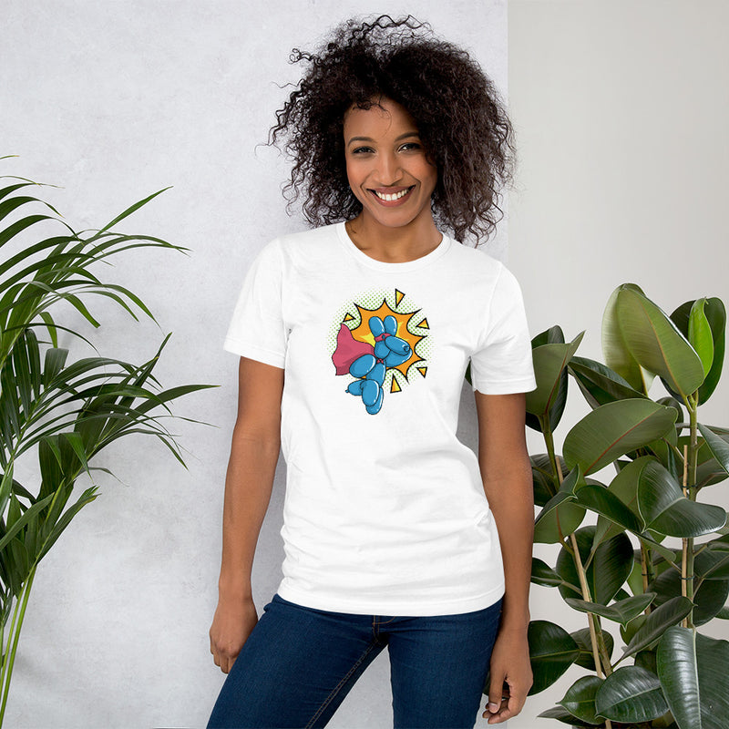 Superhero Balloon Dog Women's T-Shirt