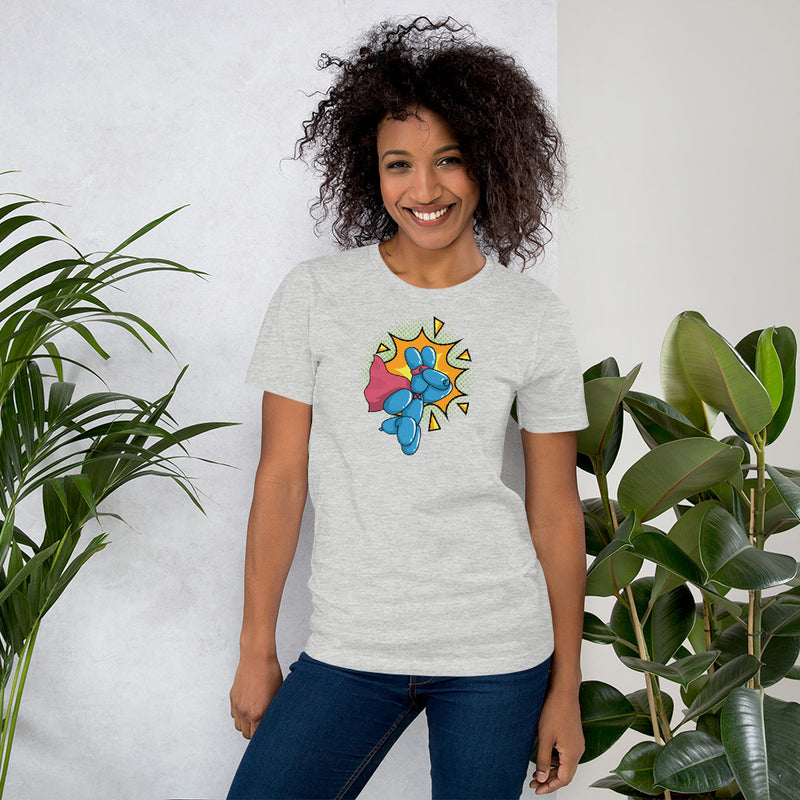 Superhero Balloon Dog Women's T-Shirt