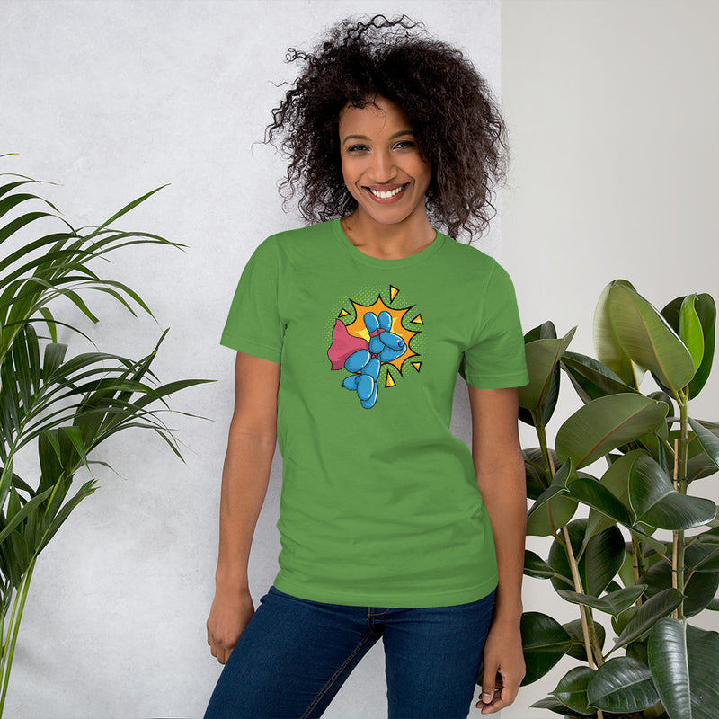 Superhero Balloon Dog Women's T-Shirt