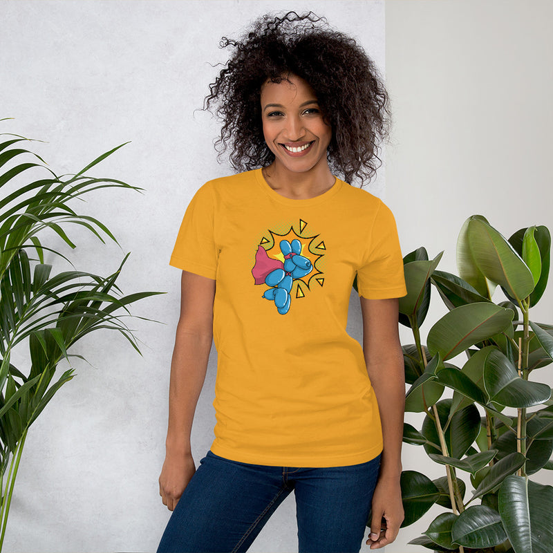 Superhero Balloon Dog Women's T-Shirt