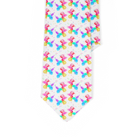 Watercolor Balloon Dogs Necktie