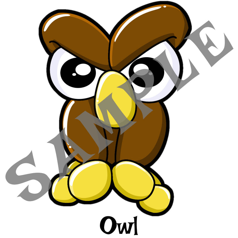 Linework Owl