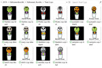 Halloween Prints Clip Art Bundle