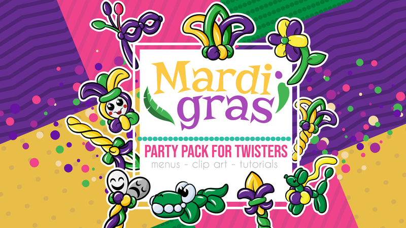 Mardi Gras / Carnaval Party Pack