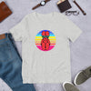 Sunset Balloon Dog Unisex T-shirt