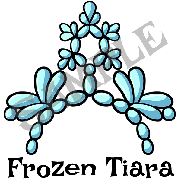 Frozen Tiara Menu item