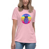 Sunset Balloon Dog Women's Fashion Fit T-shirt