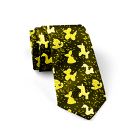 Yellow Balloon Animals Necktie